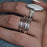 Nesta Silver Textured Ring