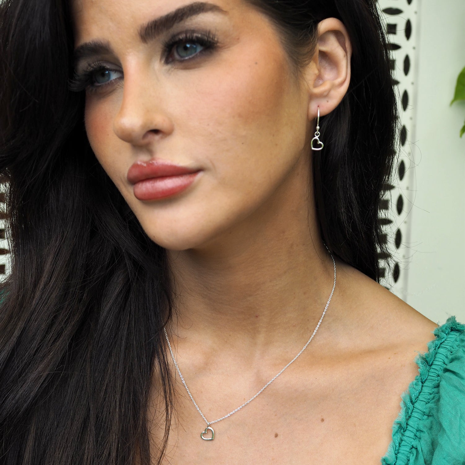 Open Heart Necklace