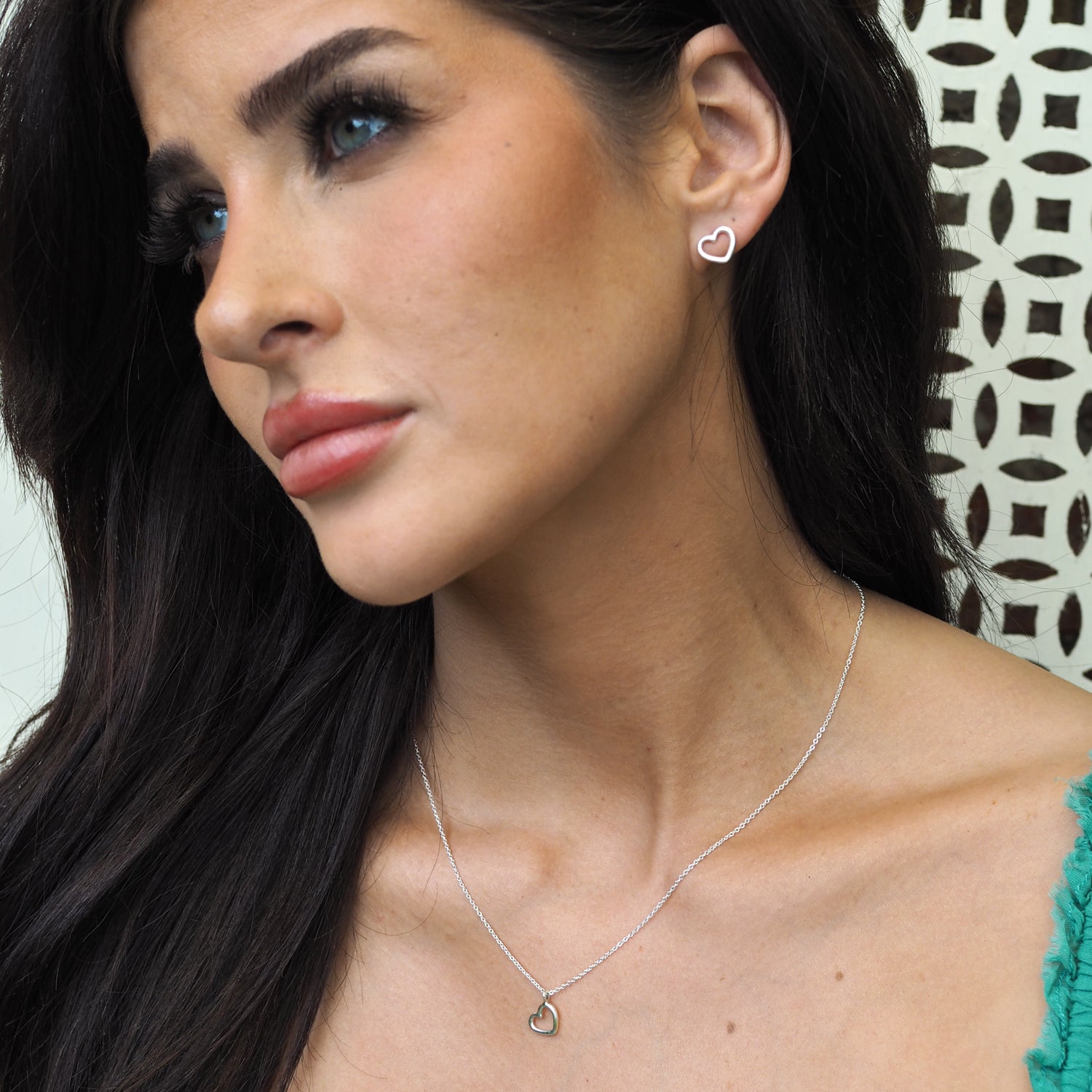 Open Heart Necklace