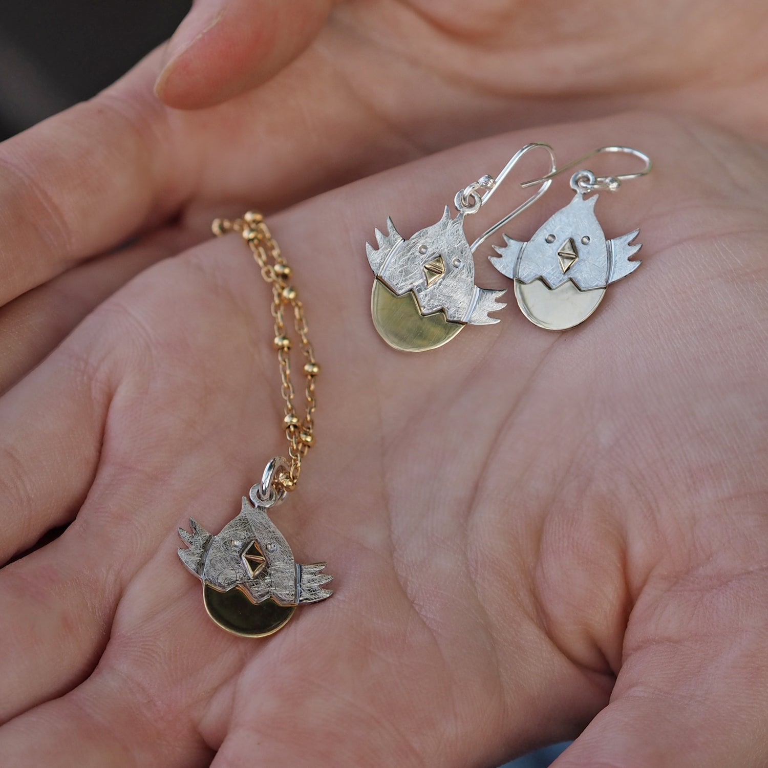 Duet Spring Chick Pendant