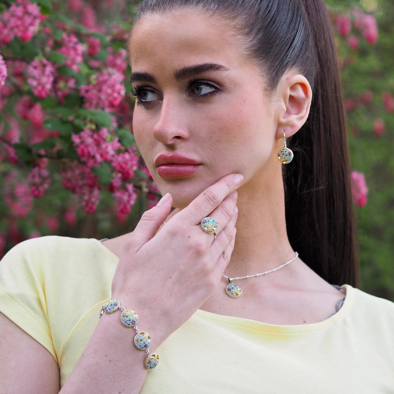 Allegra Antique Tree Of Life Bracelet