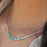 Evie Turquoise Heishi Necklace