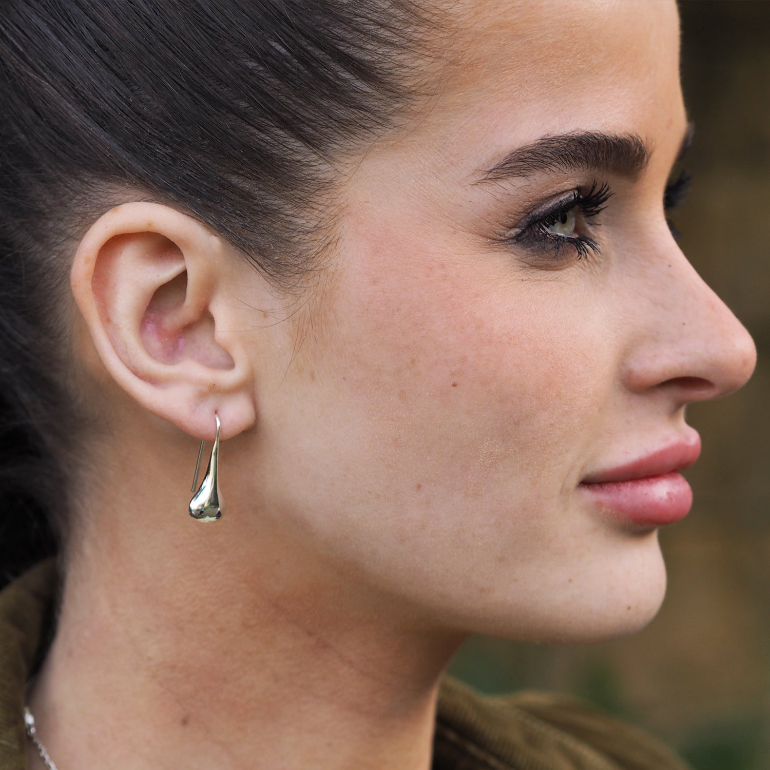Pure Small Drop Earrings