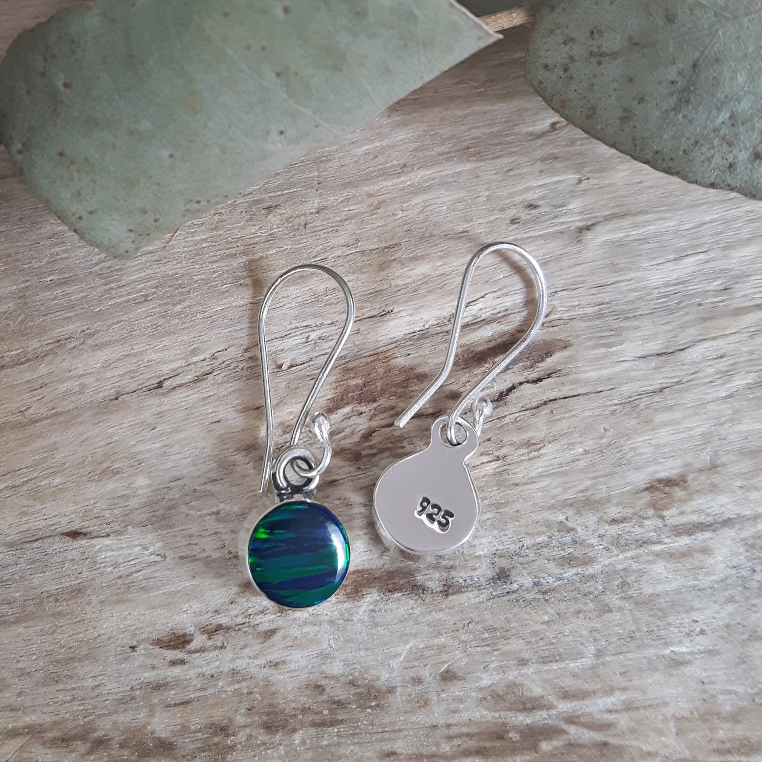 Flinder Emerald Dotty Drop Earrings