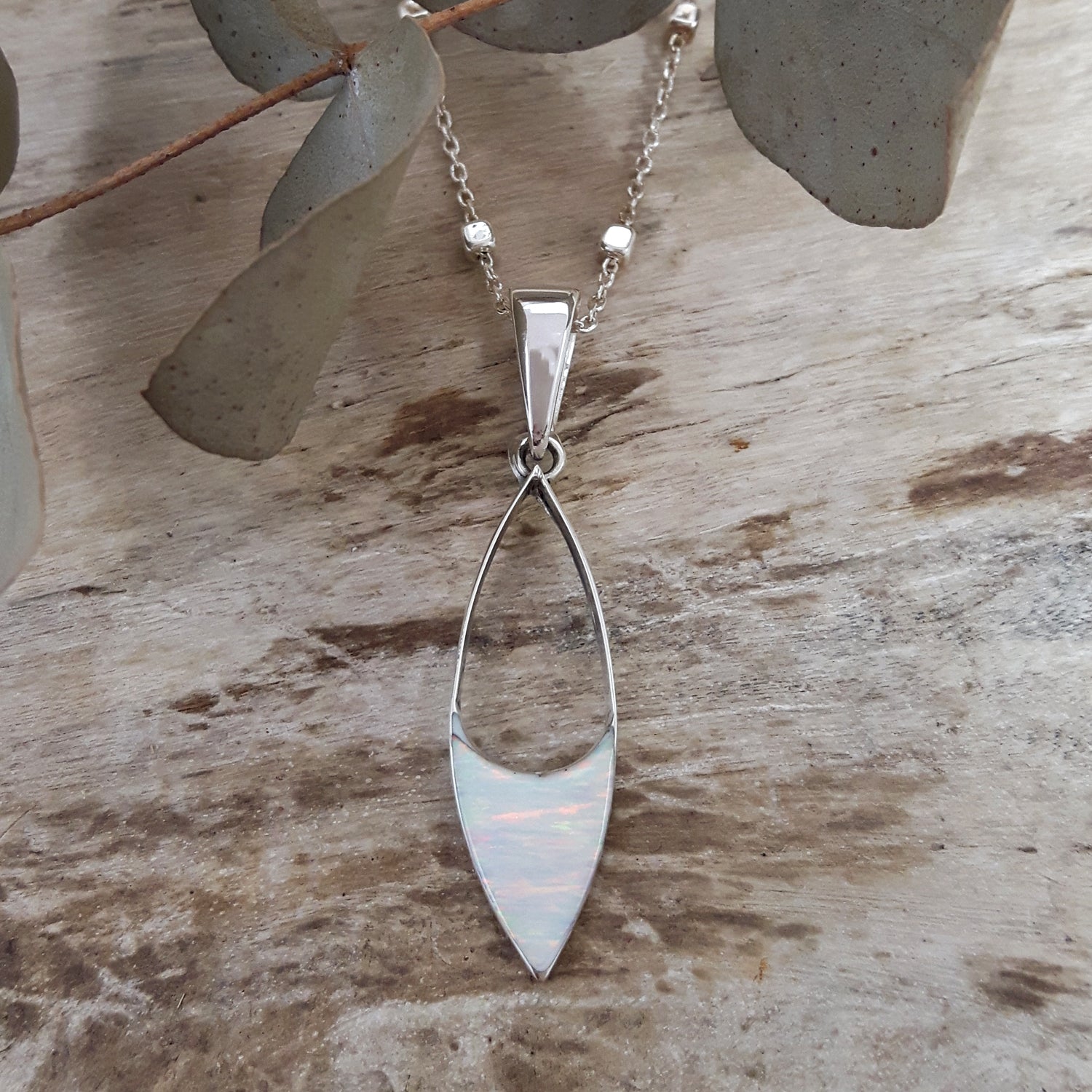 Flinder White Finella Pendant