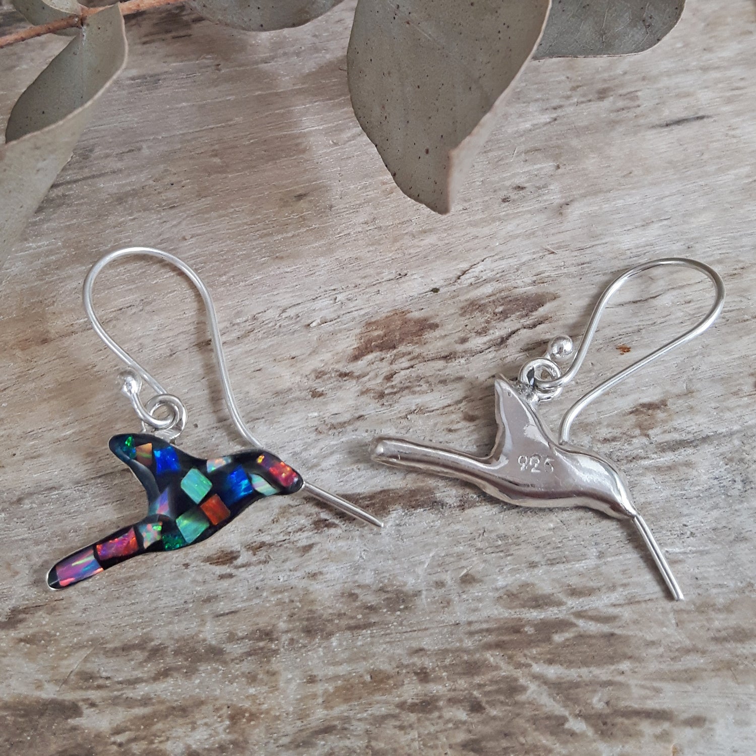 SAMPLE Flinder Hummingbird Multi Drop Earrings