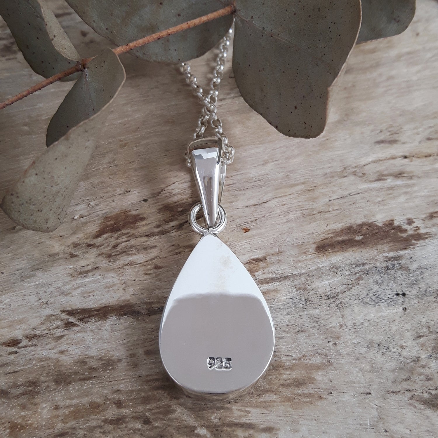 SAMPLE Flinder Red Teardrop Renoir Pendant