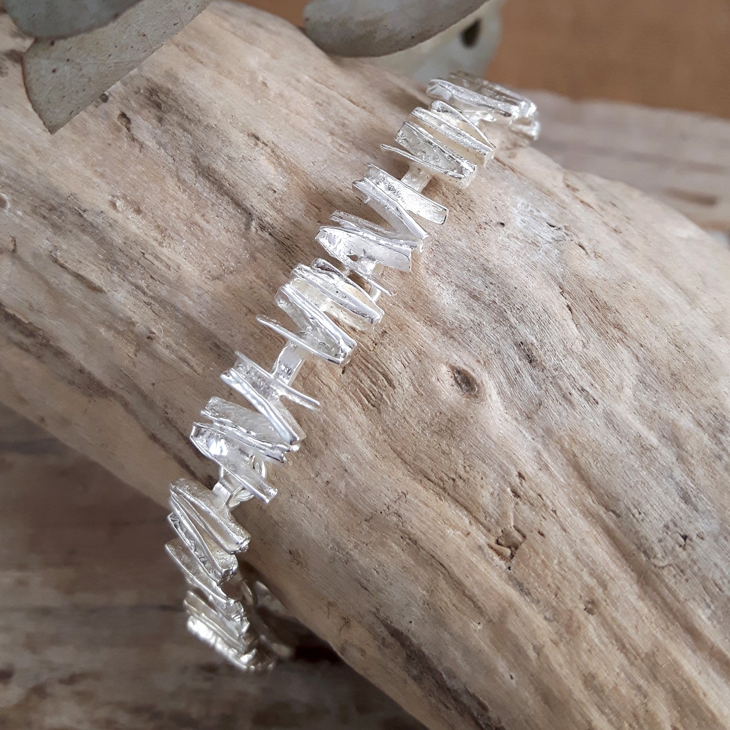 Foresta Junpier Silver T-bar Bracelet