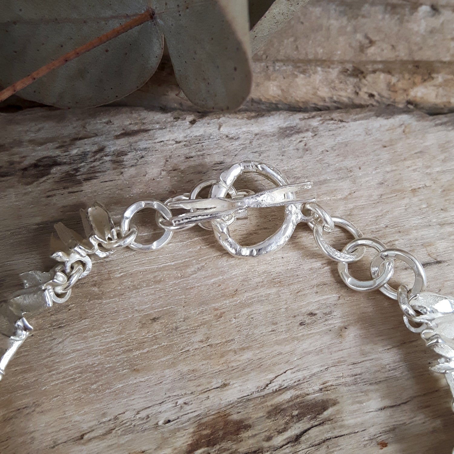 Foresta Junpier Silver T-bar Bracelet