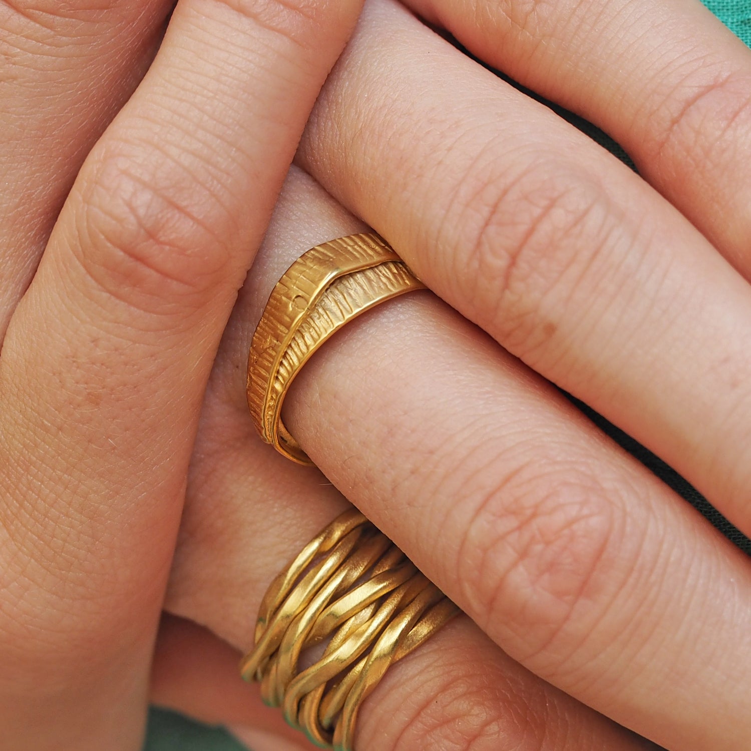 Foresta Willow Gold Ring