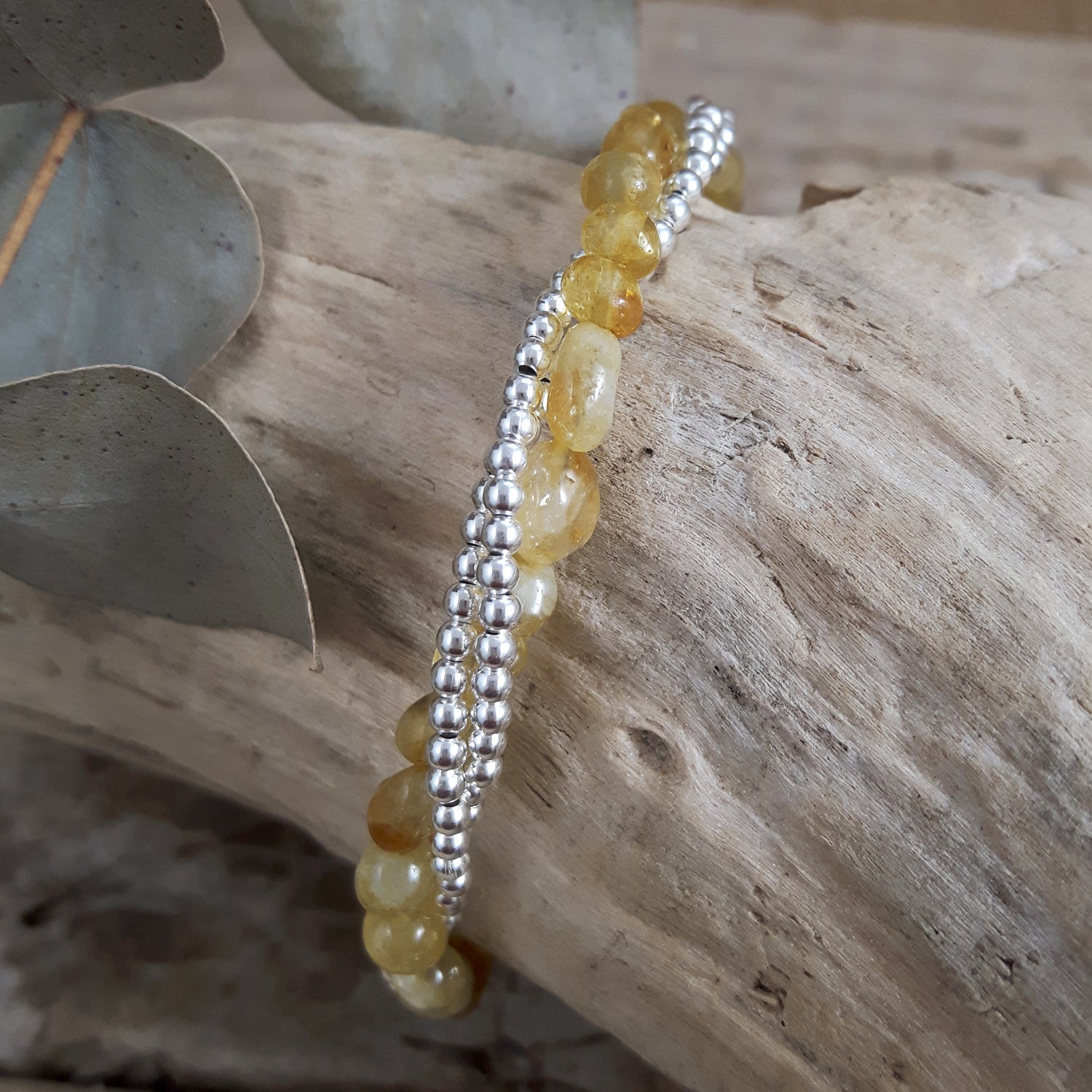 Jasmin Citrine Birthstone Bracelet