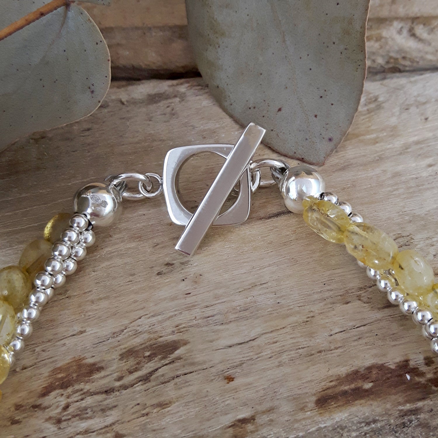 Jasmin Citrine Birthstone Bracelet