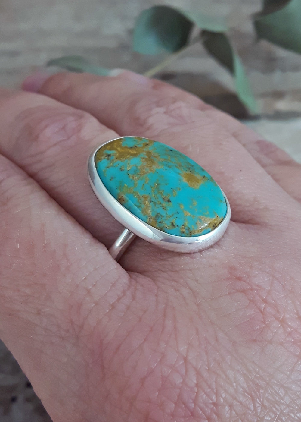 Kelly Large Turquoise Ring
