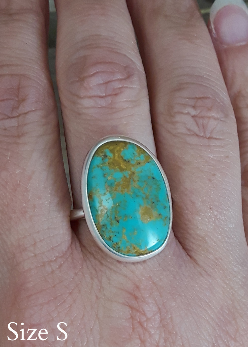 Kelly Large Turquoise Ring