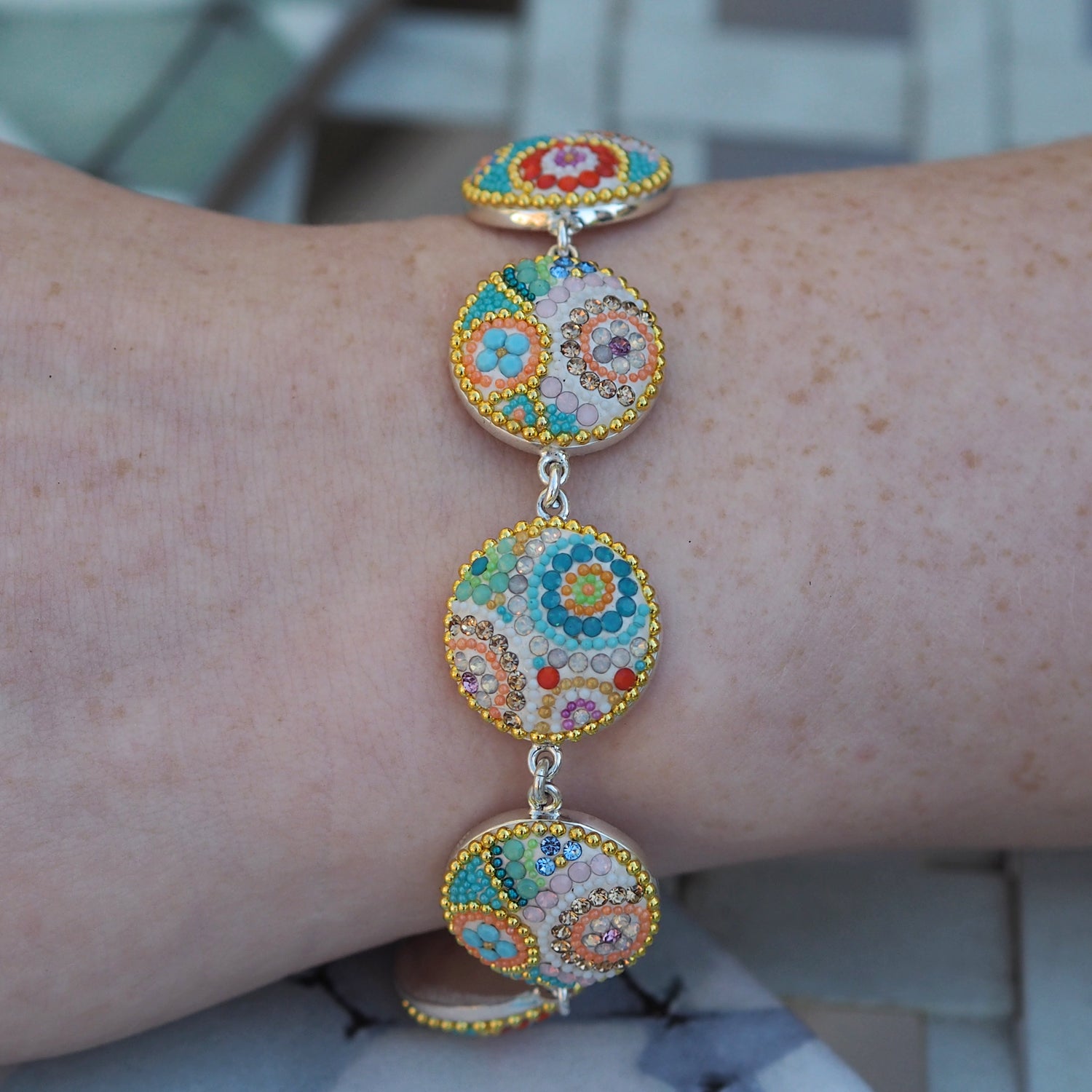 Allegra Bloom Turquoise Bracelet