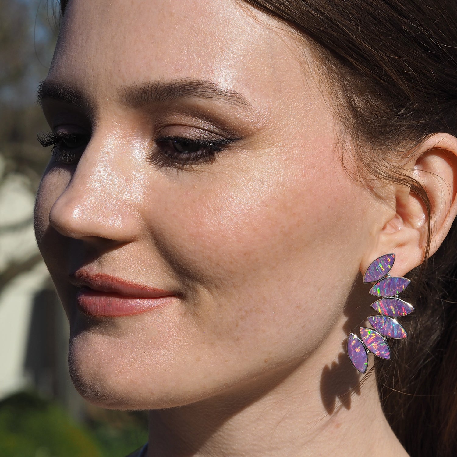 Flinder Larisa Lavender Earrings