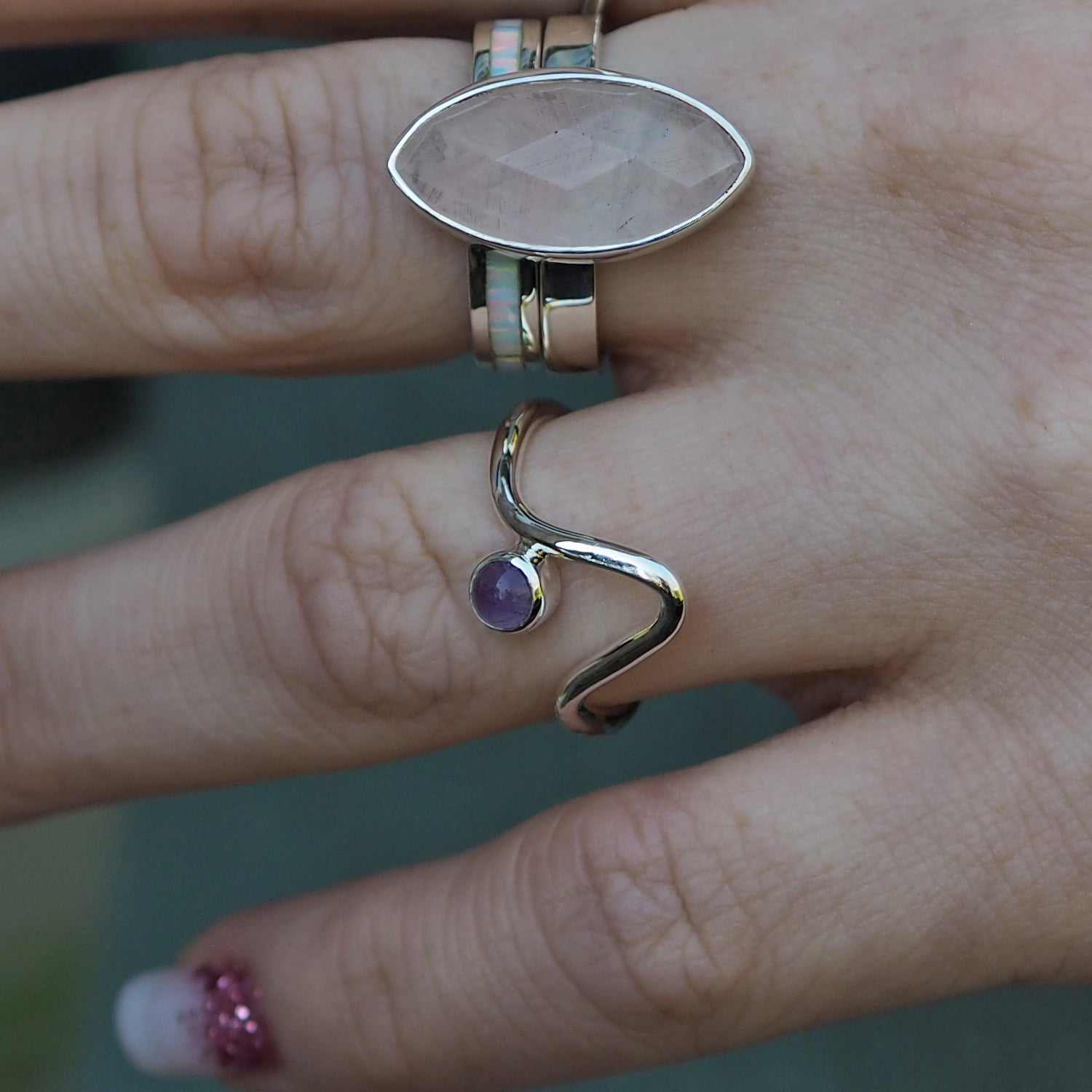 Lynn Amethyst Ring
