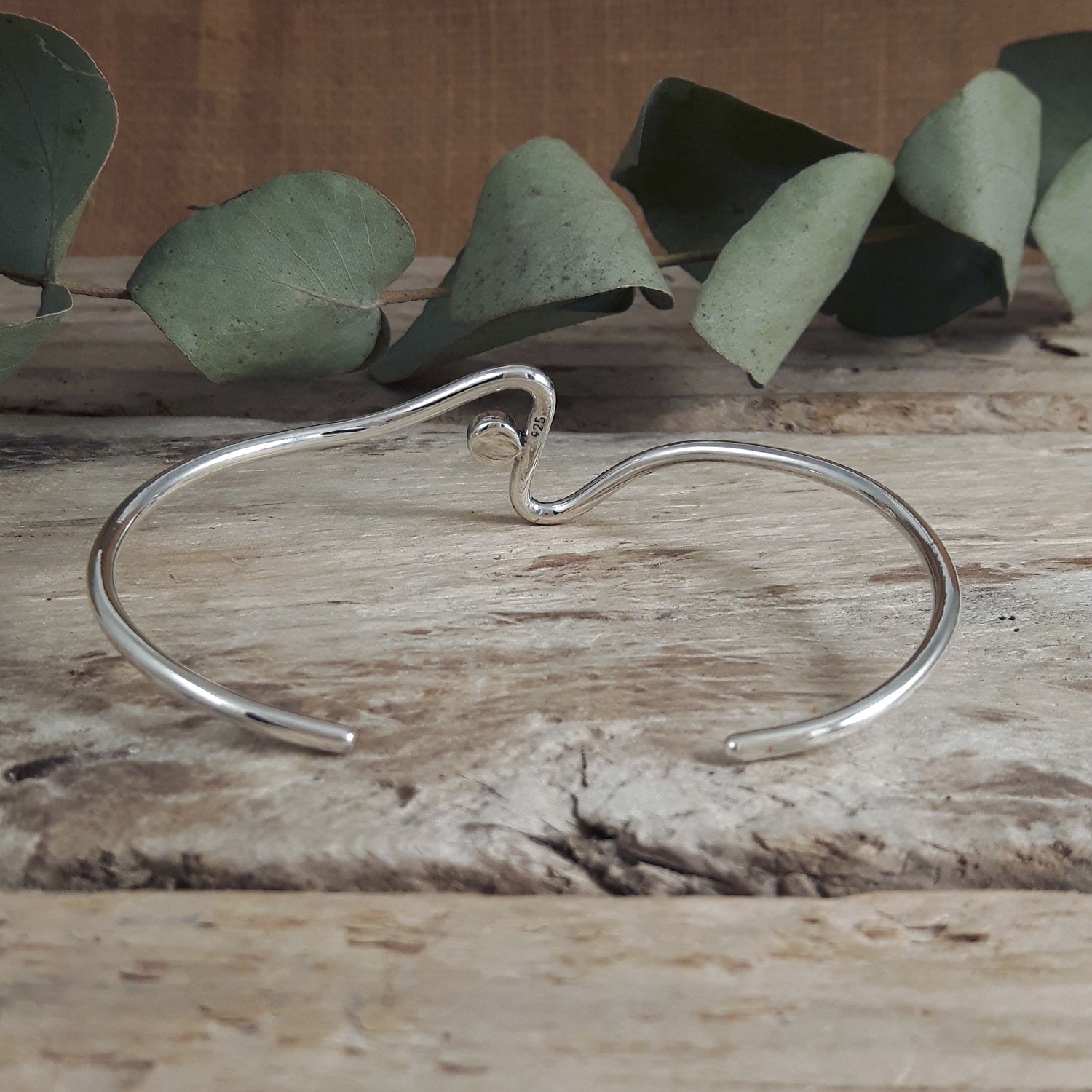 Linea Amethyst Birthstone Cuff