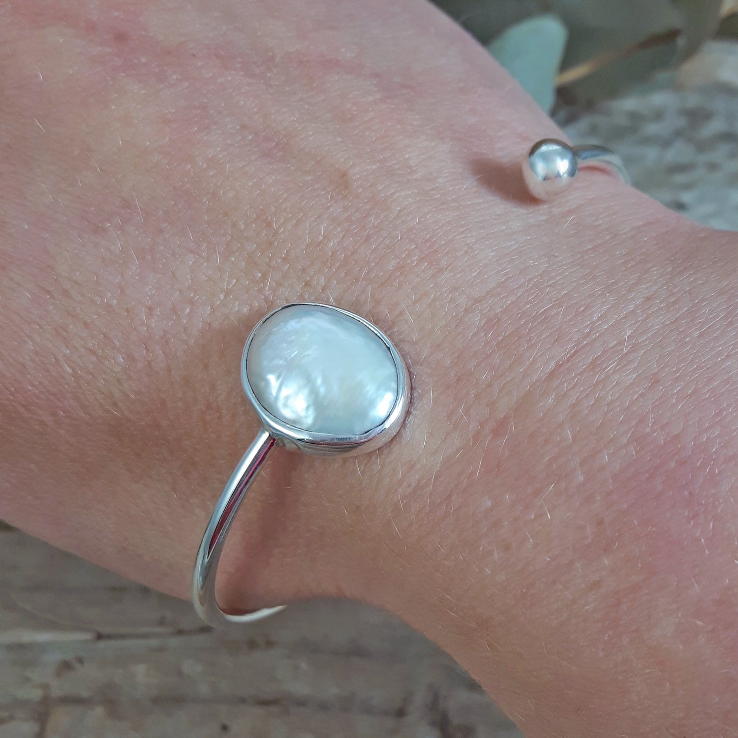 Luminous Pearl Cuff