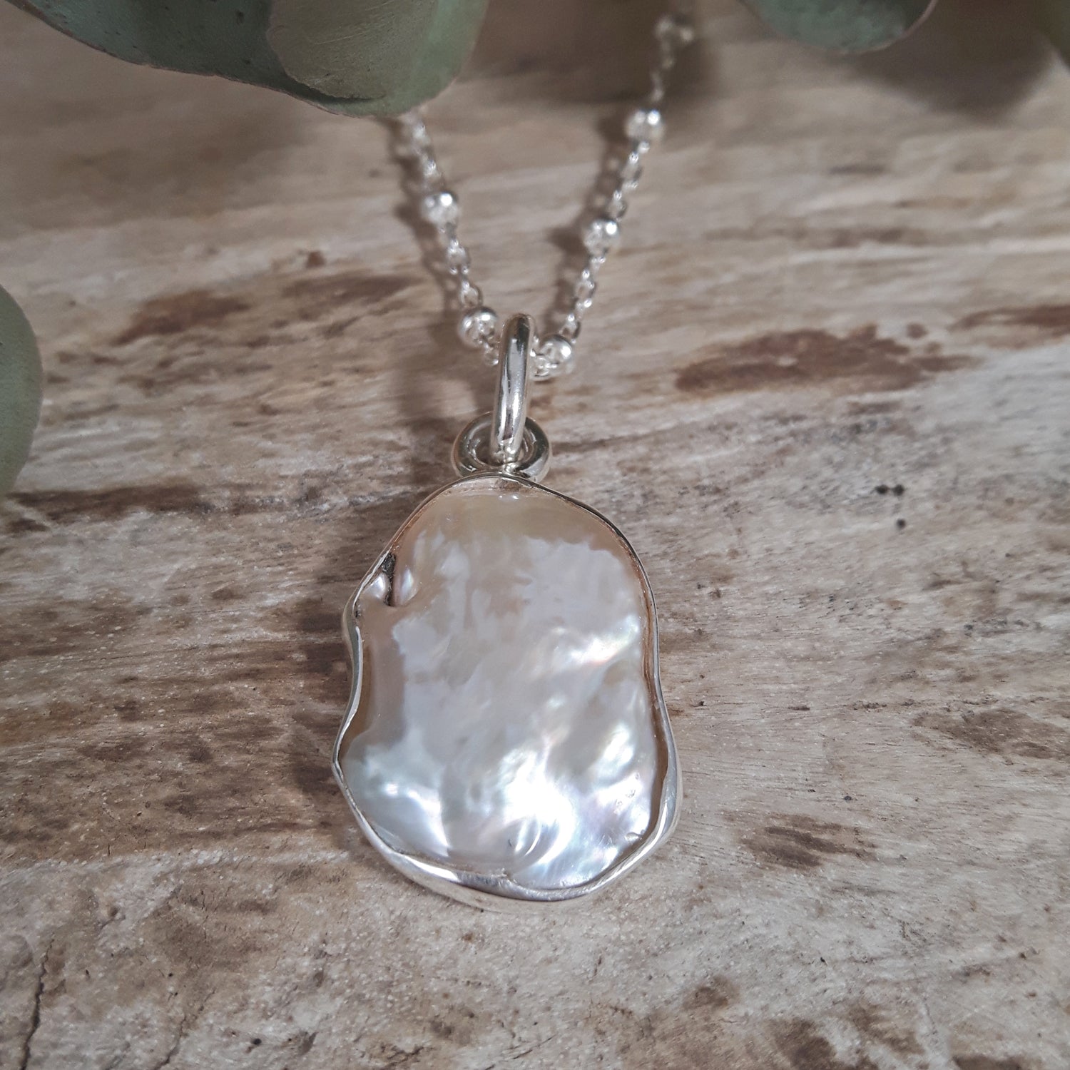 Luminous Baroque Pearl Pendant