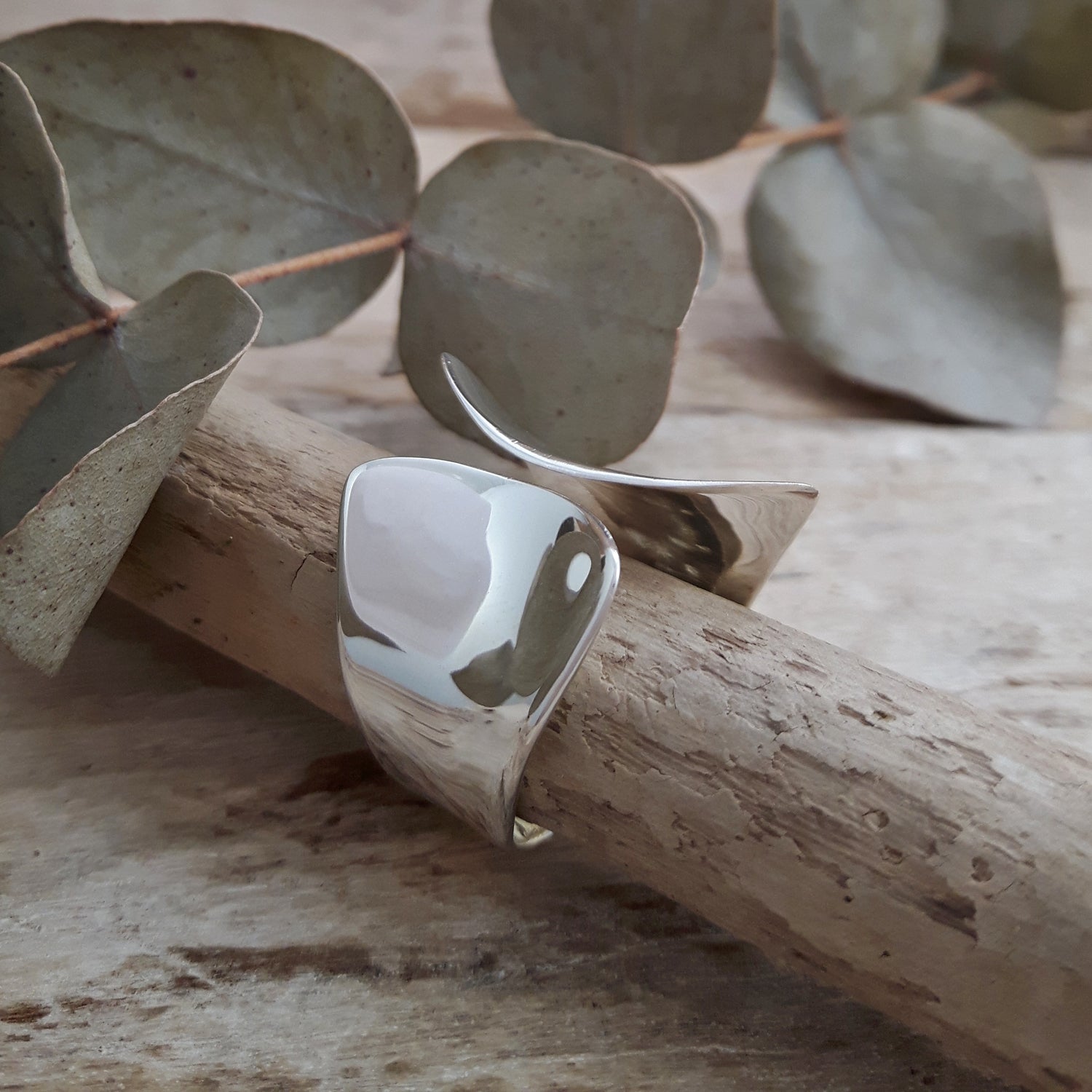 Mariselle Polished Sterling Silver Ring