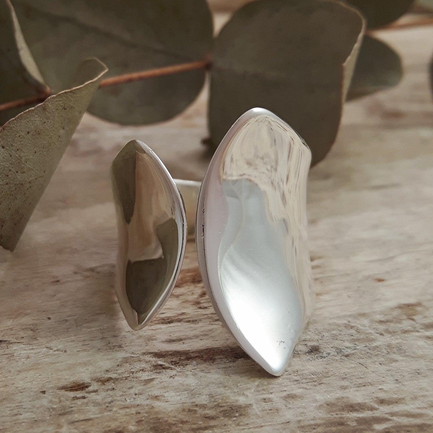Mariselle Polished Sterling Silver Ring
