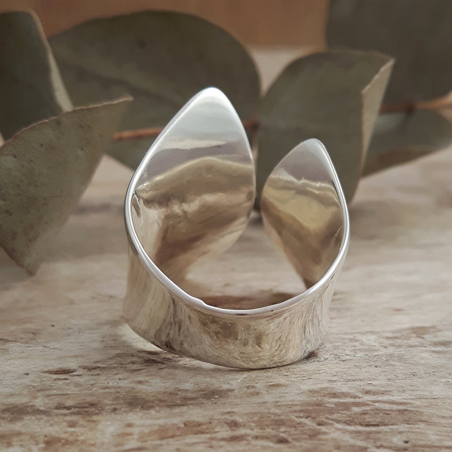 Mariselle Polished Sterling Silver Ring
