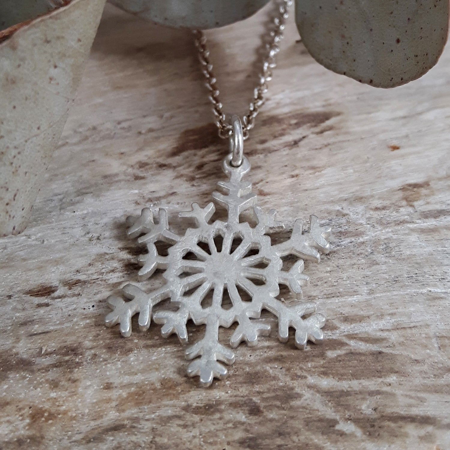 Snowflake Star Charm