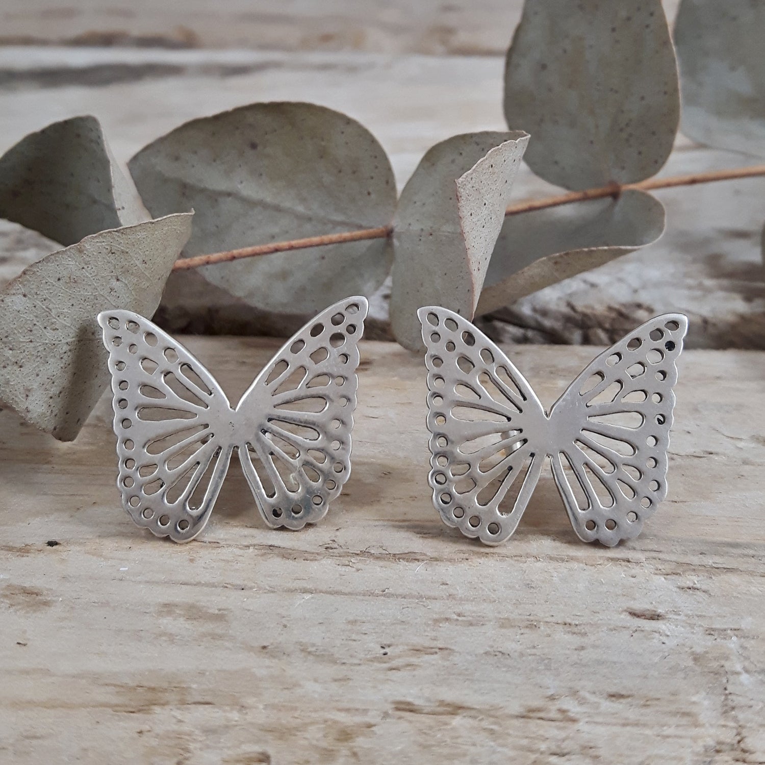 Monarca Small Butterfly Stud Earrings