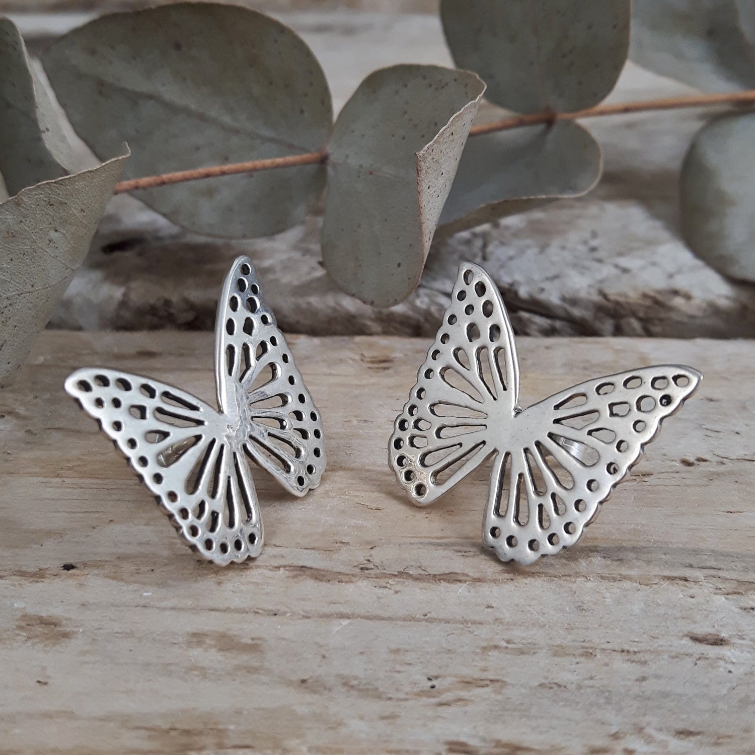 Monarca Small Butterfly Stud Earrings