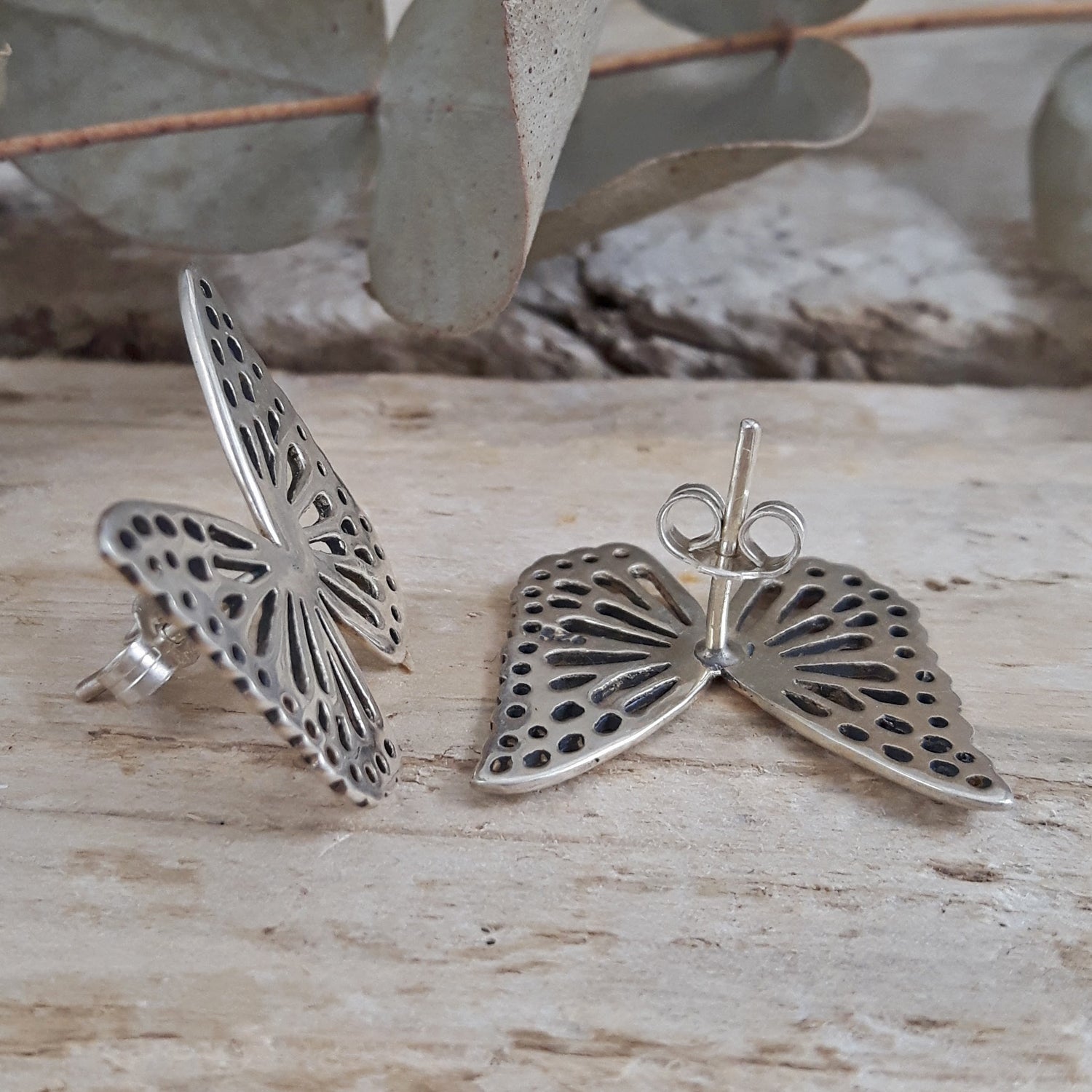 Monarca Small Butterfly Stud Earrings