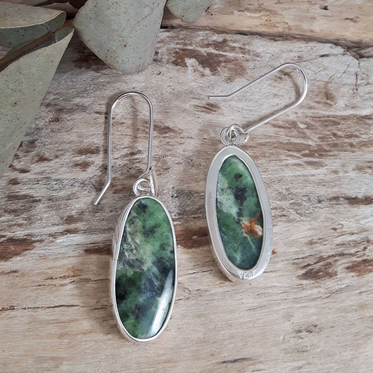 Monet Chrome Chalcedony Large Drop Earrings