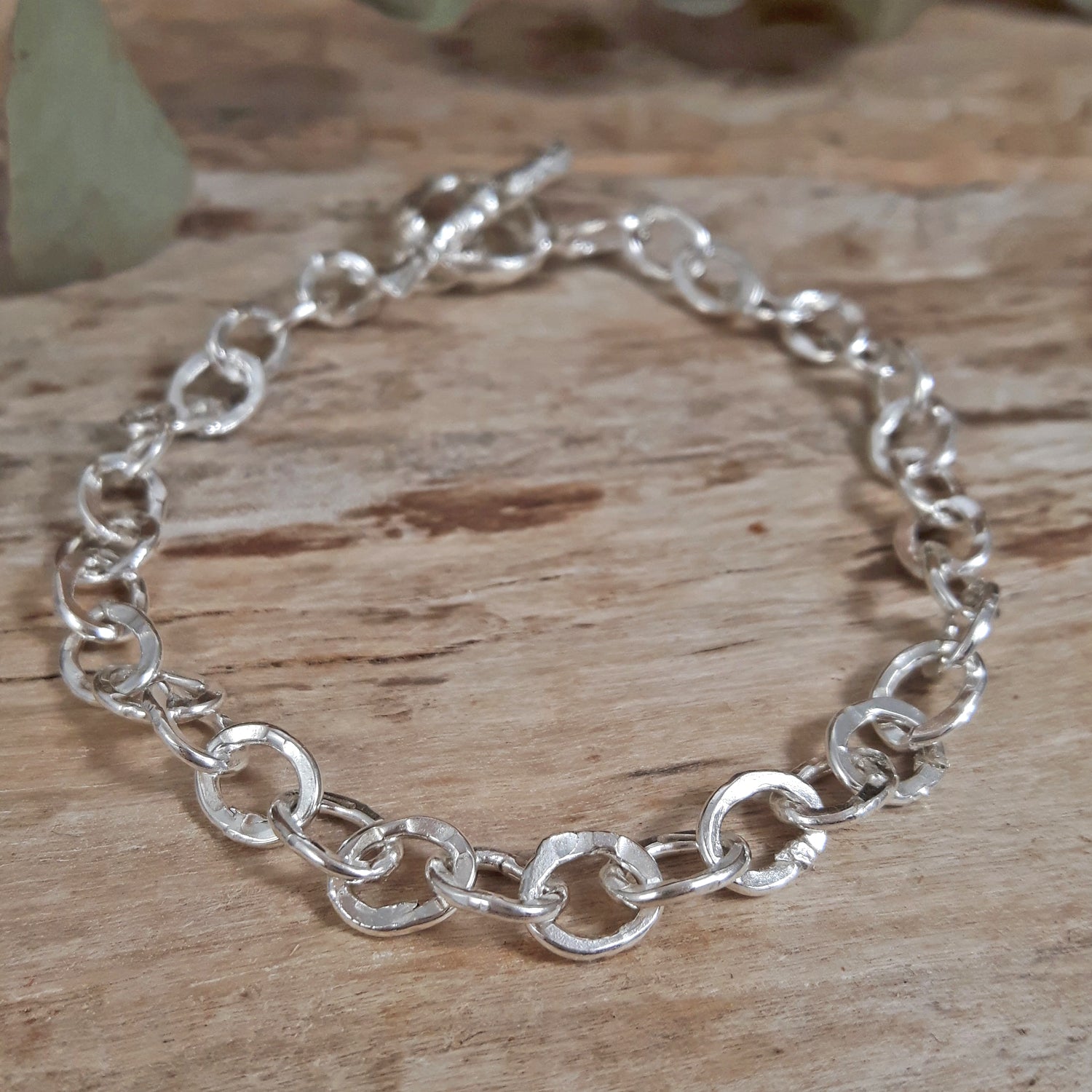 Foresta Chain T-Bar Bracelet