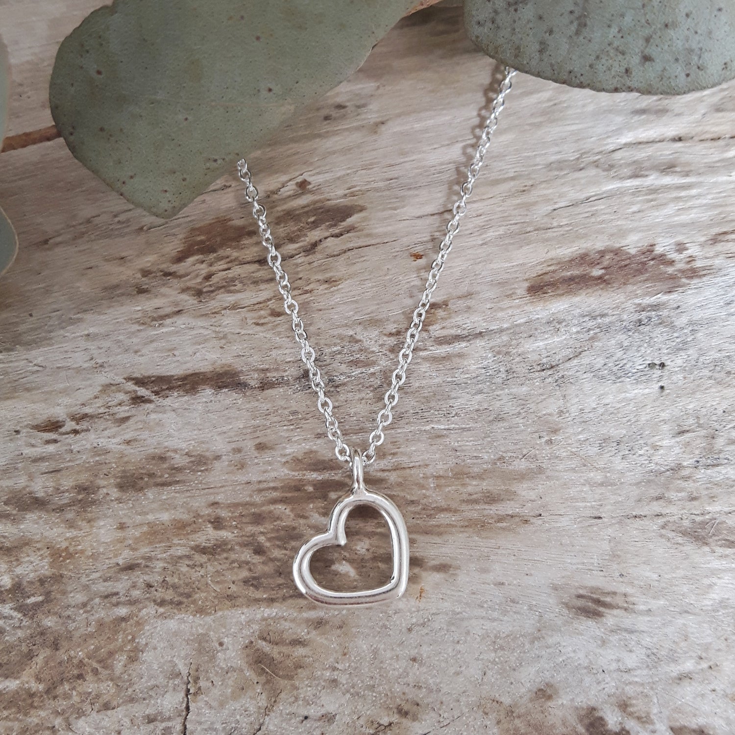 Open Heart Necklace