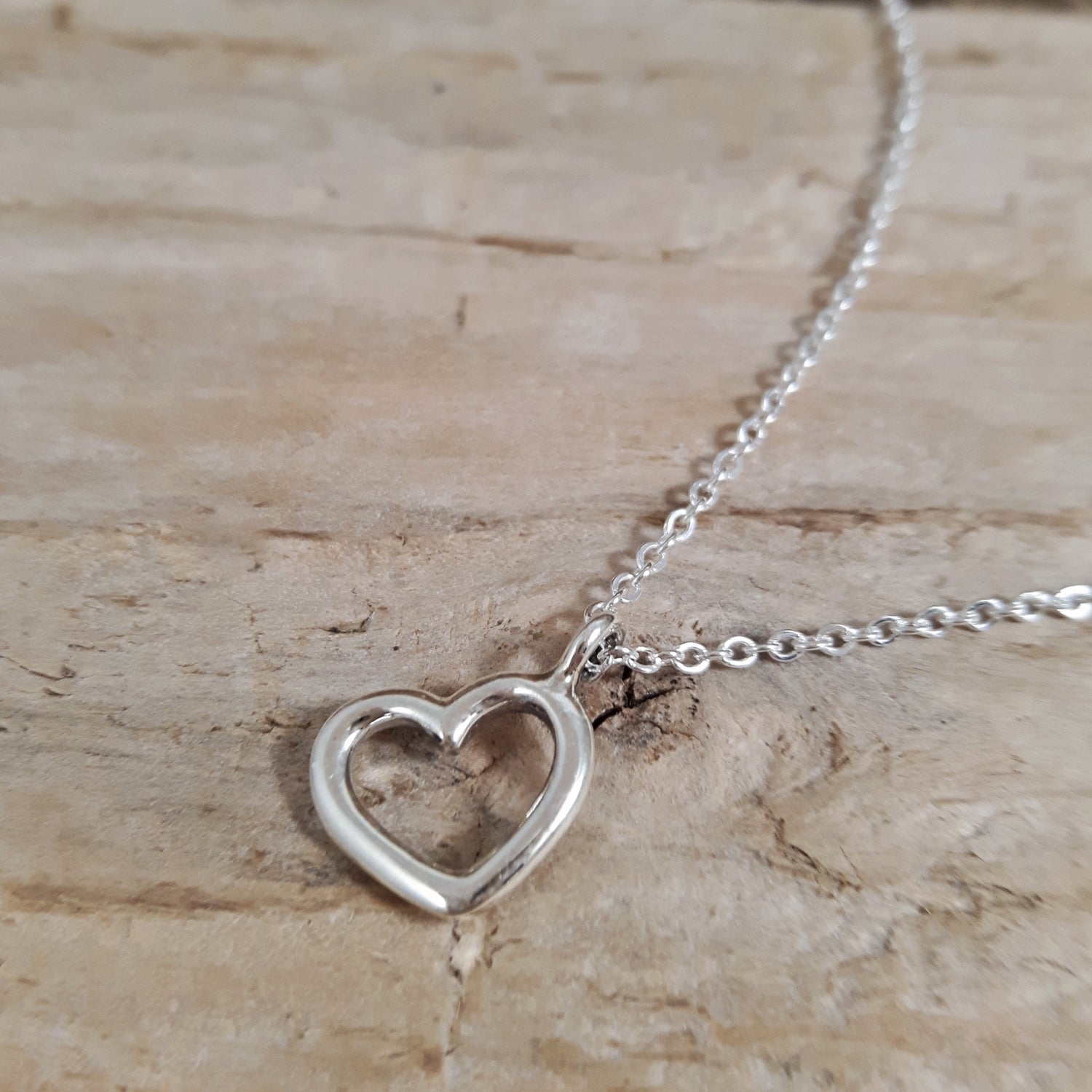 Open Heart Necklace