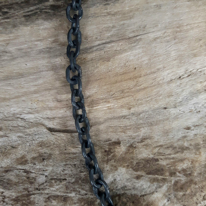 Foresta Oxidised Chain T-Bar Necklace 55cm