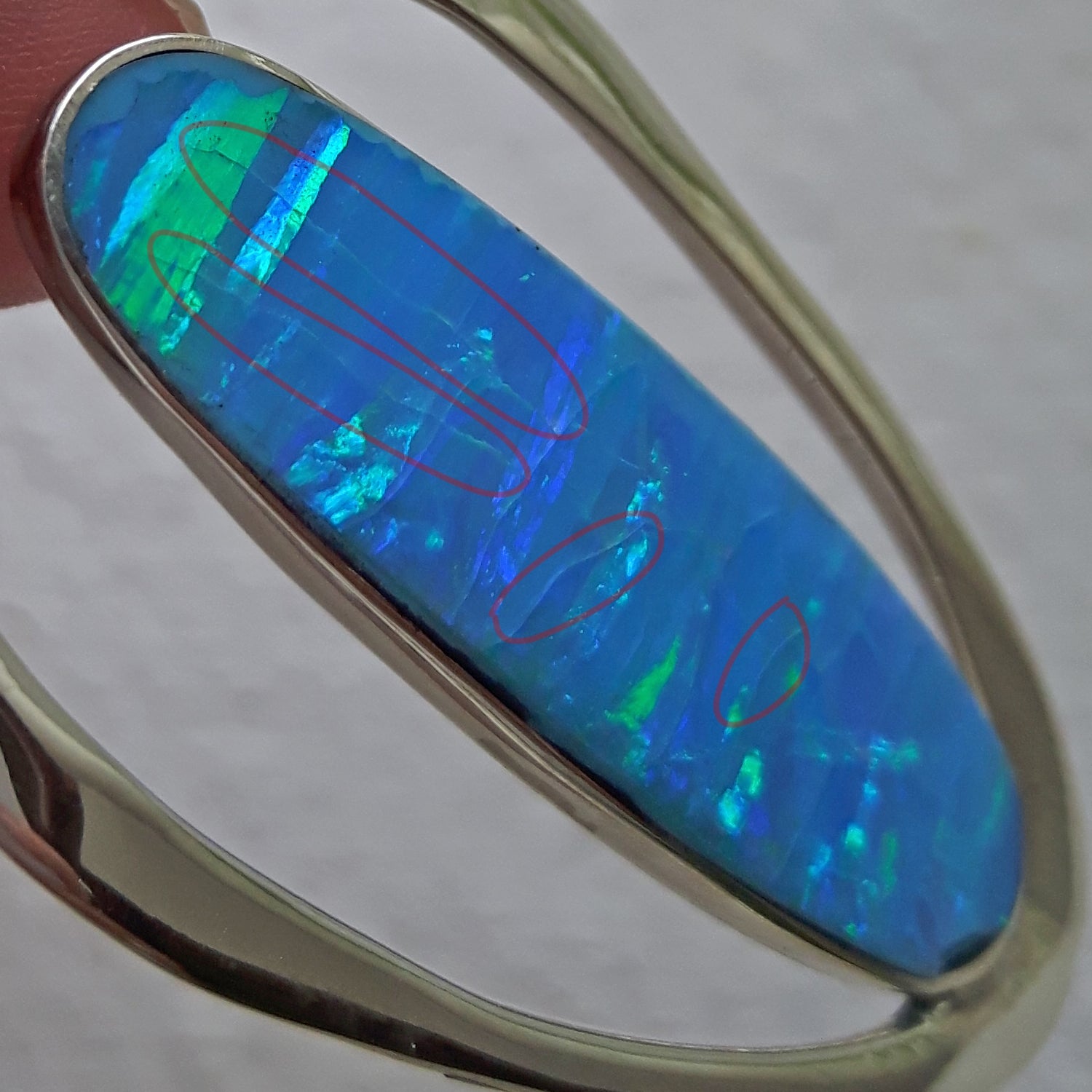 PERFECTLY IMPERFECT Flinder Turquoise Flame Pendant