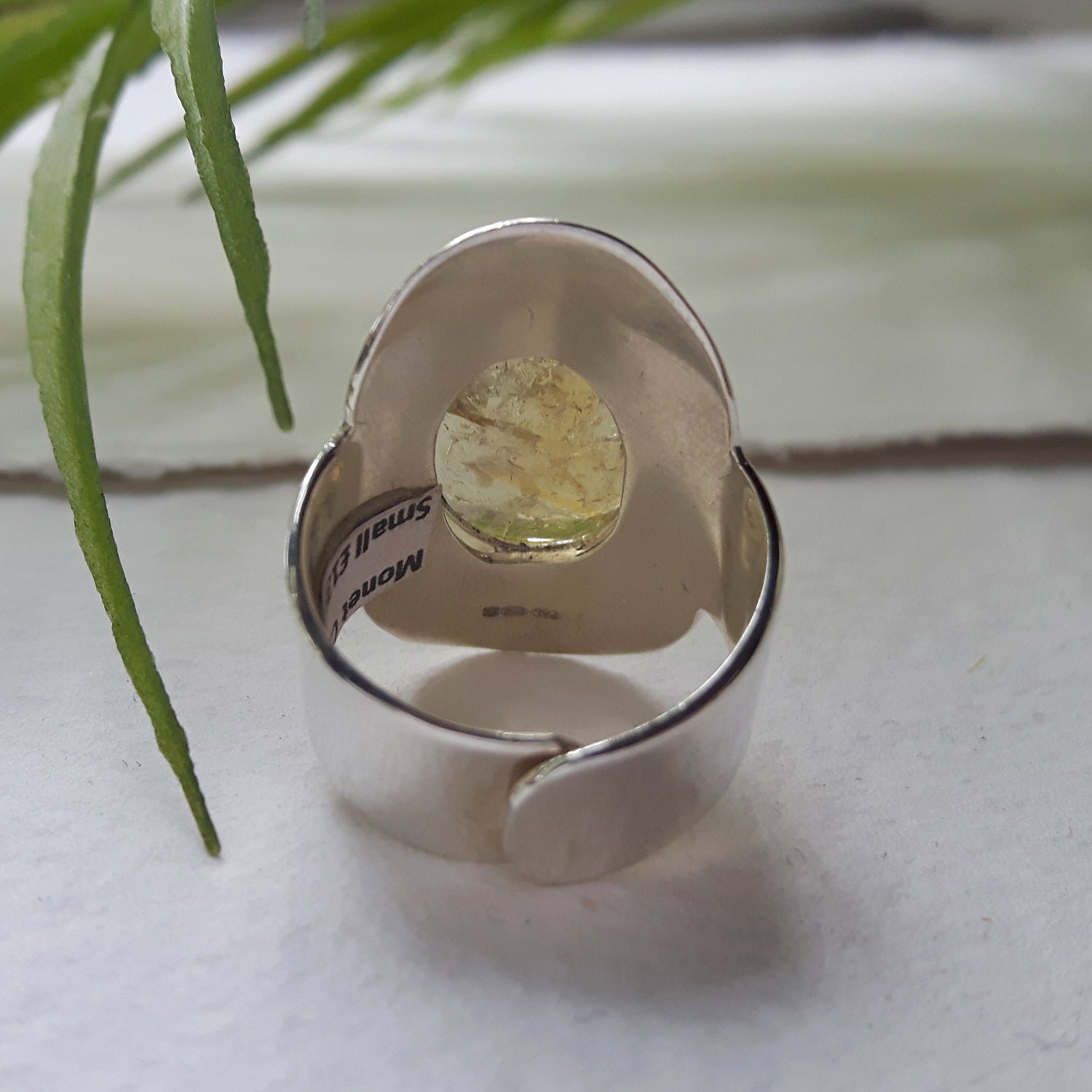 PERFECTLY IMPERFECT Monet Citrine Small Adjustable Ring