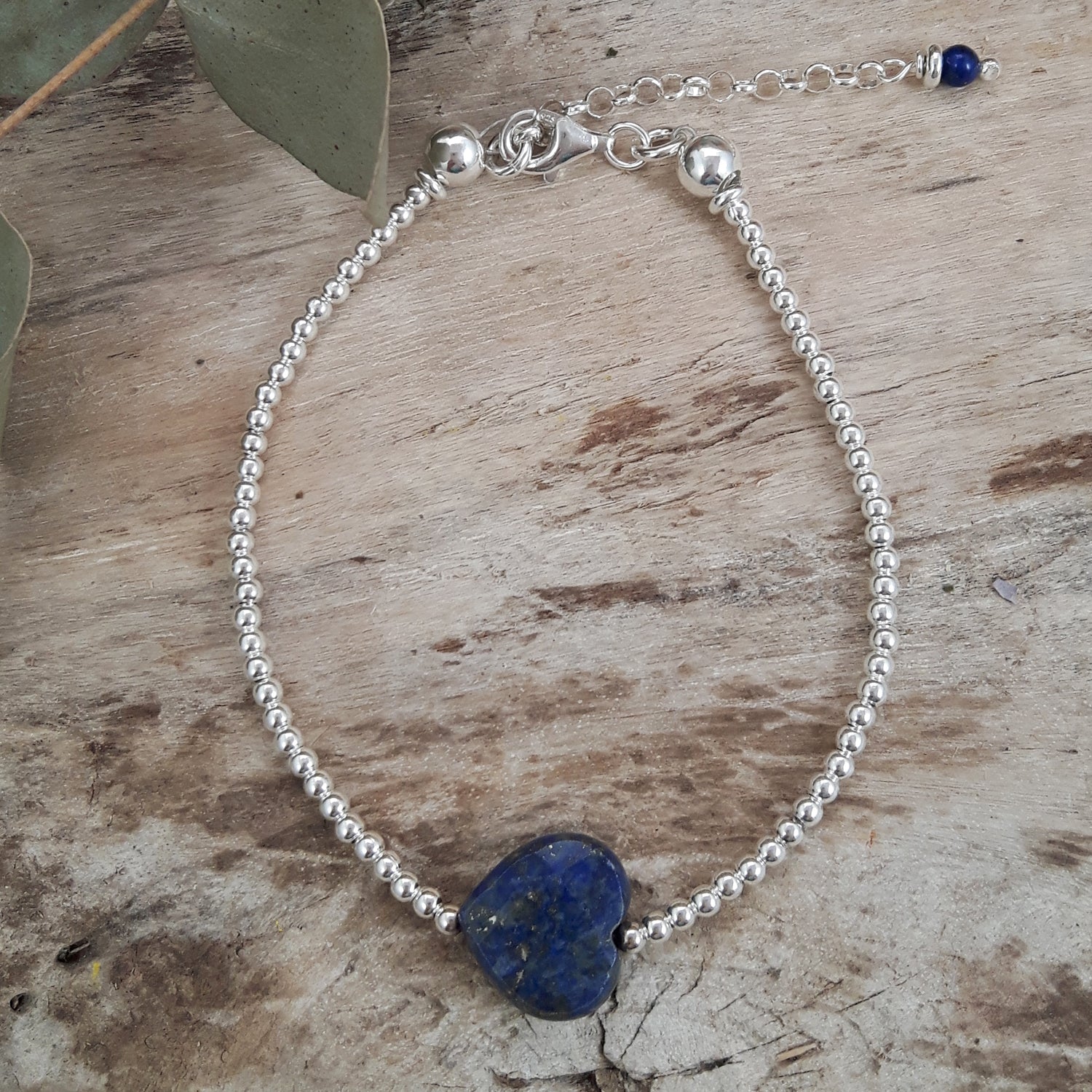 Shades of Love Lapis Gemstone Bracelet