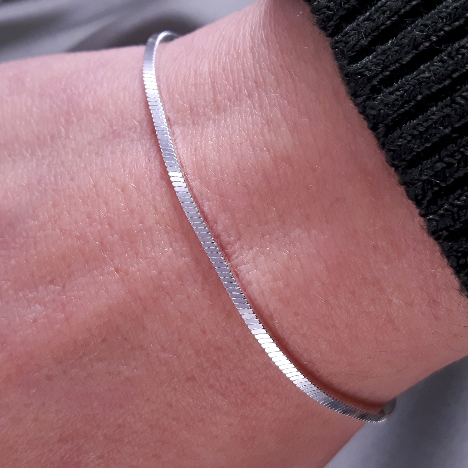 Quadra Sterling Silver Chain 200 Bracelet