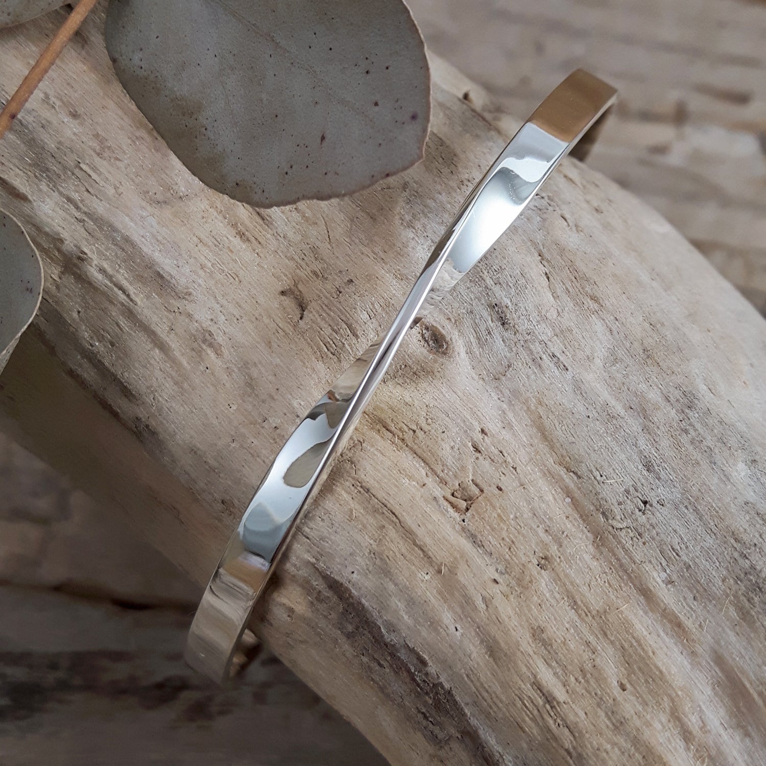 SAMPLE Tiara Twist Sterling Silver Bangle