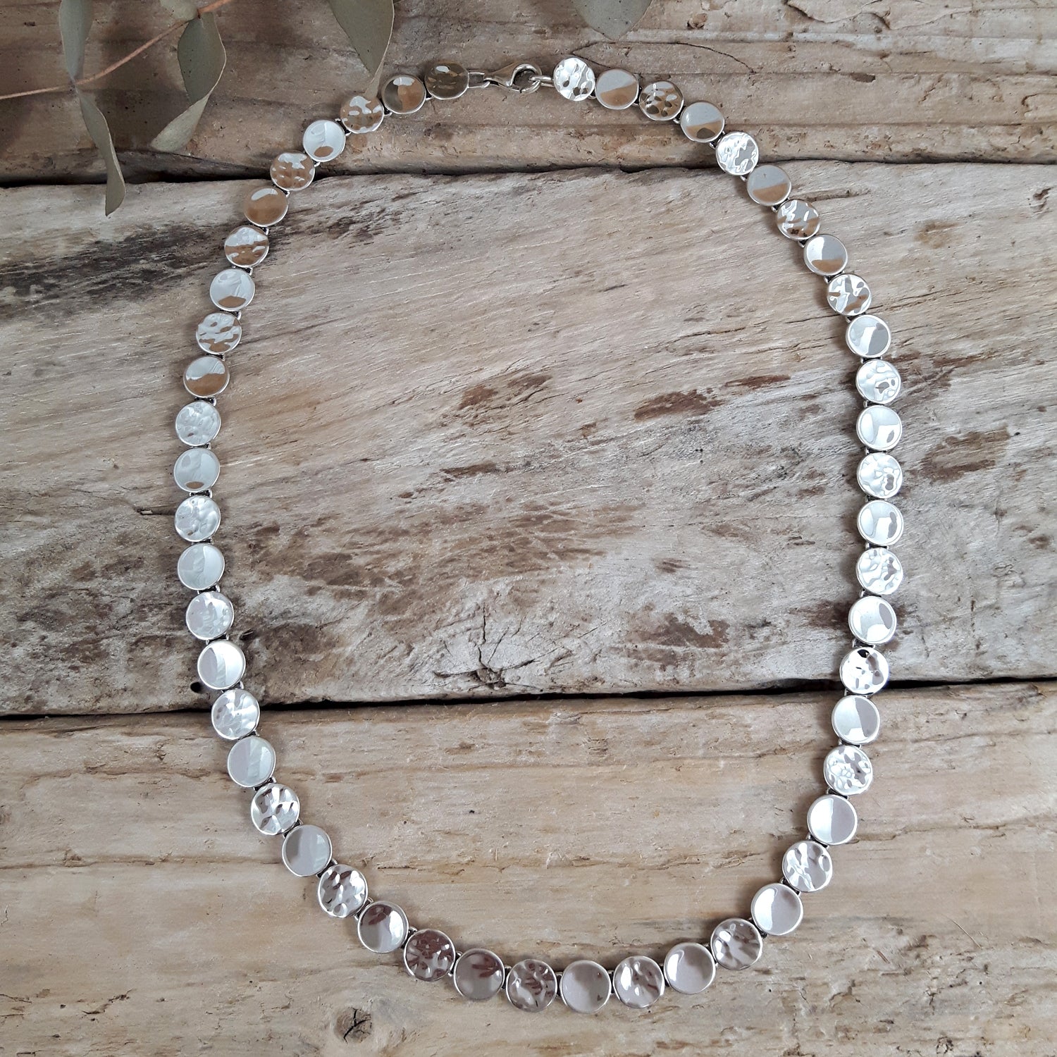 Unity Circles Sterling Silver Necklace