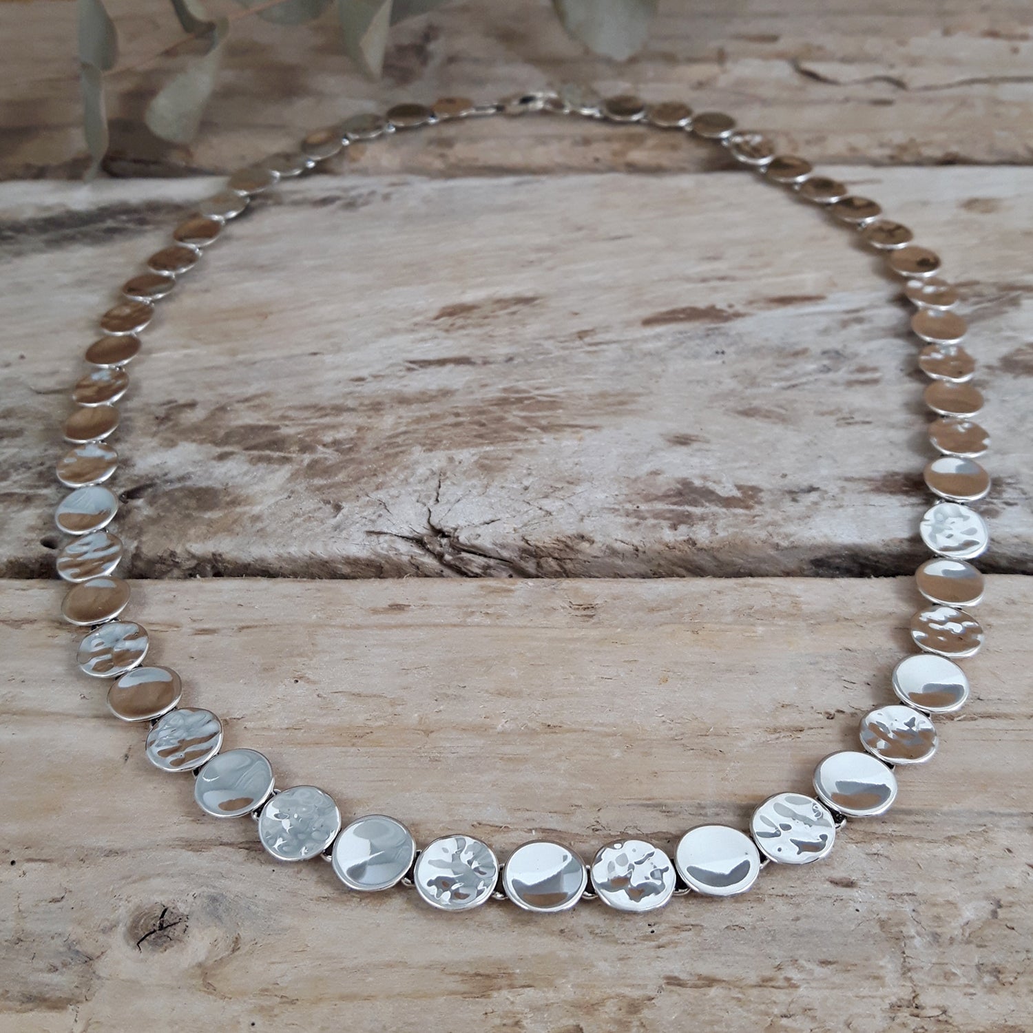 Unity Circles Sterling Silver Necklace
