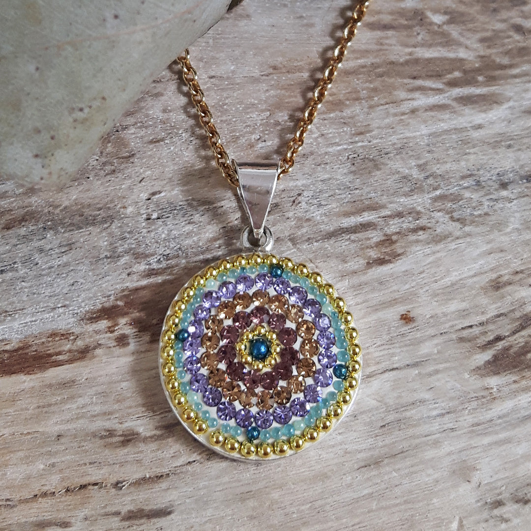 Allegra Coin Antique Pendant