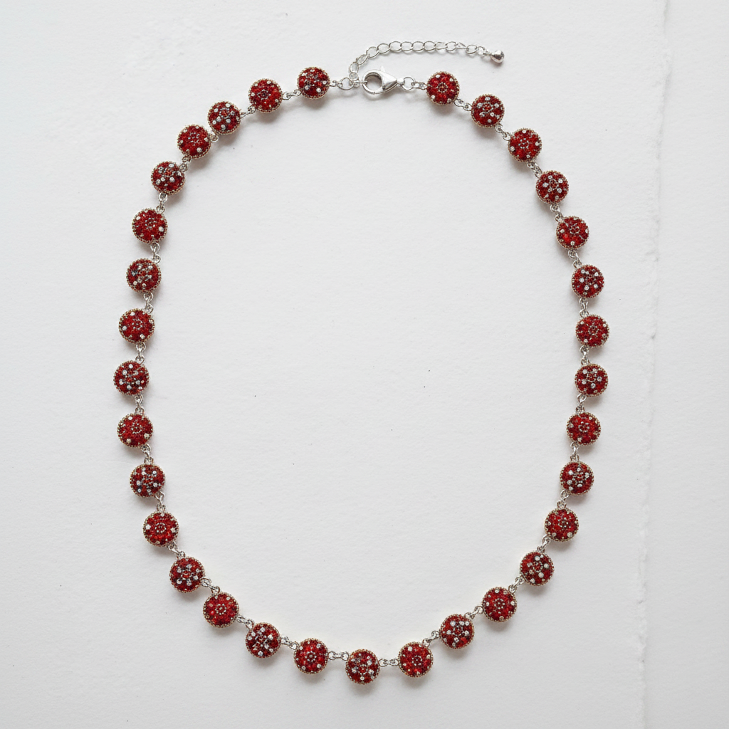 Allegra Red Necklace