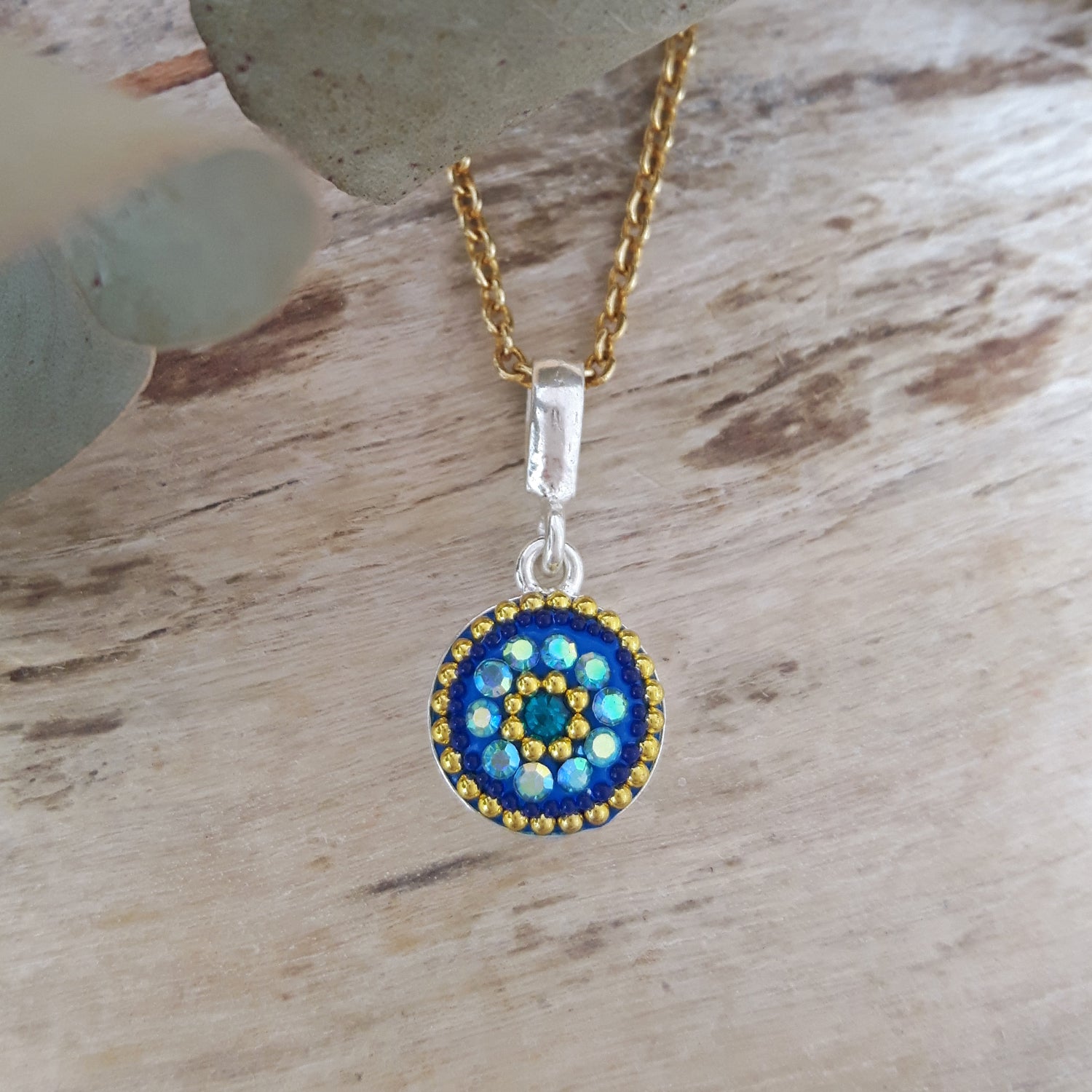 Allegra Sapphire Dream Rd Mini Pendant