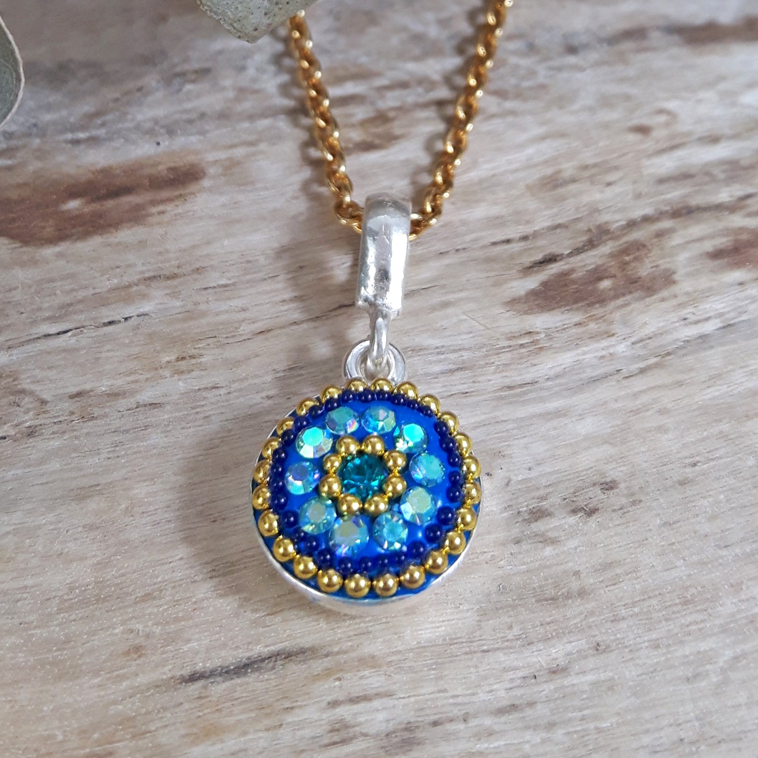 Allegra Sapphire Dream Rd Mini Pendant