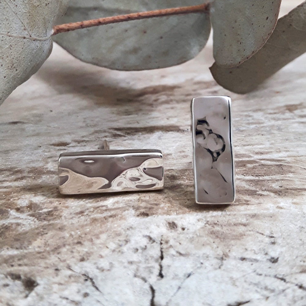 Allure Rectangle Stud Earrings