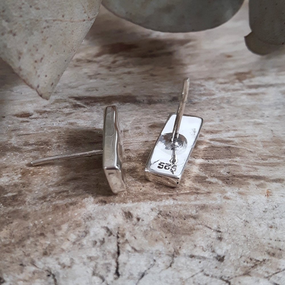 Allure Rectangle Stud Earrings