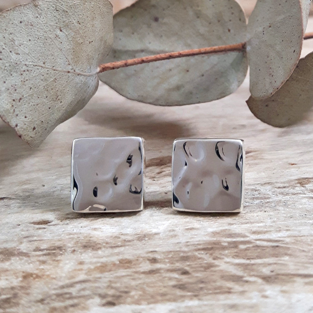 Allure Square Stud Earrings